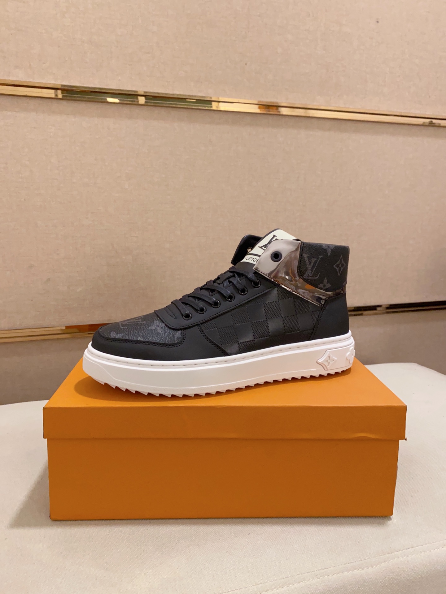 [TOP] Louis Vuitton LV High Top  Men's Shoes - 4 Colors