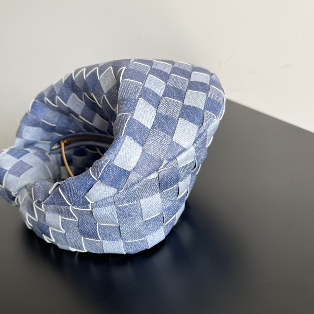 [TOP] Bottega Veneta BV Jodie Bag Teen 23*15*5cm - DenimBlue