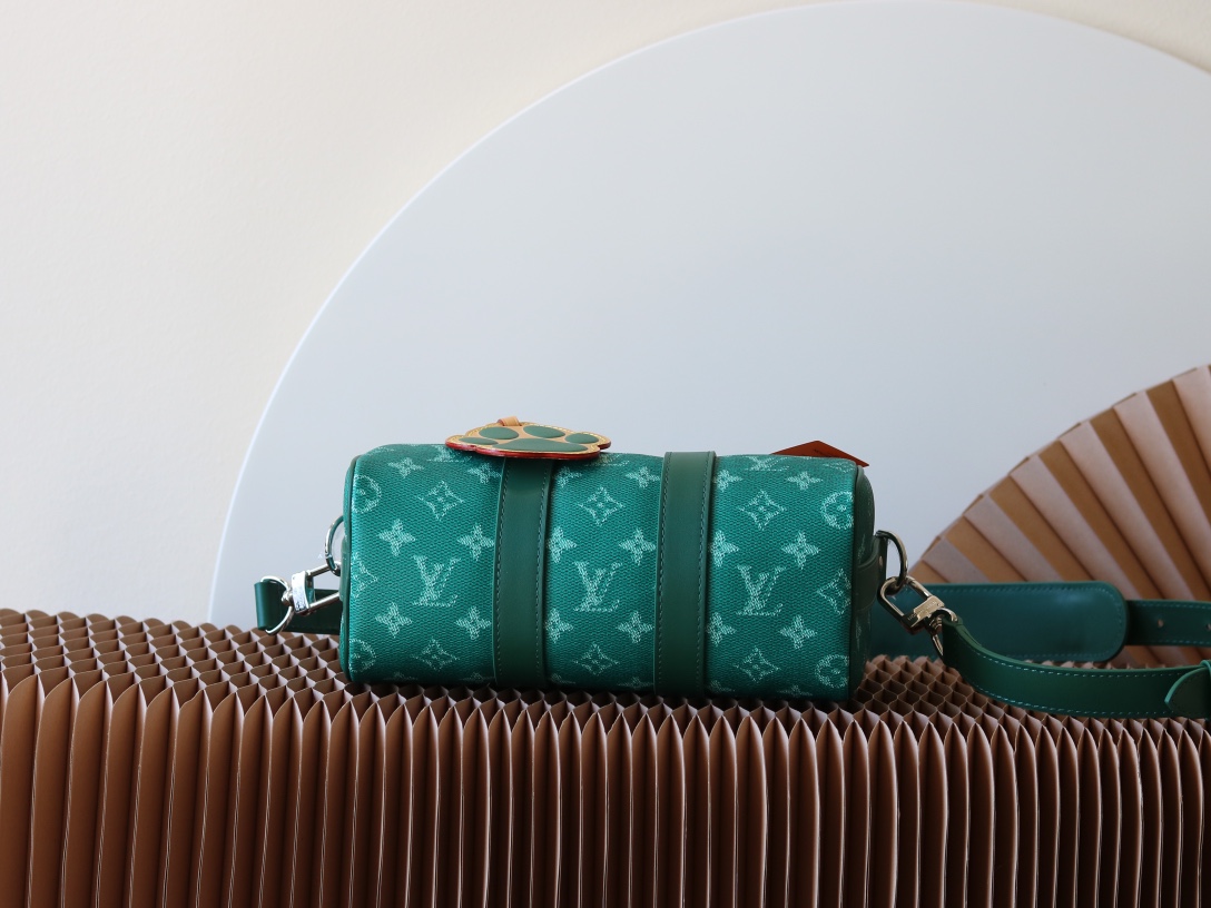 [TOP] Louis Vuitton LV  Keepall 25 Bag 25✘15✘11 cm-Green