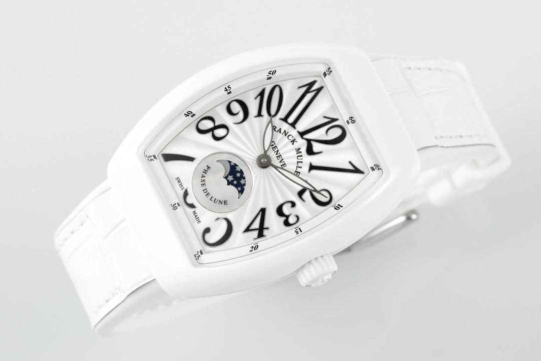 [TOP] Franck Muller V32 White Star Women's Watch 32mm-White
