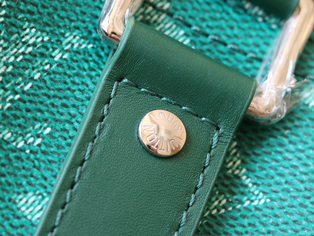 [TOP] Louis Vuitton LV 2025 Early Spring Keepall 50 Travel Bag 50 X 29 X 23 cm-Green