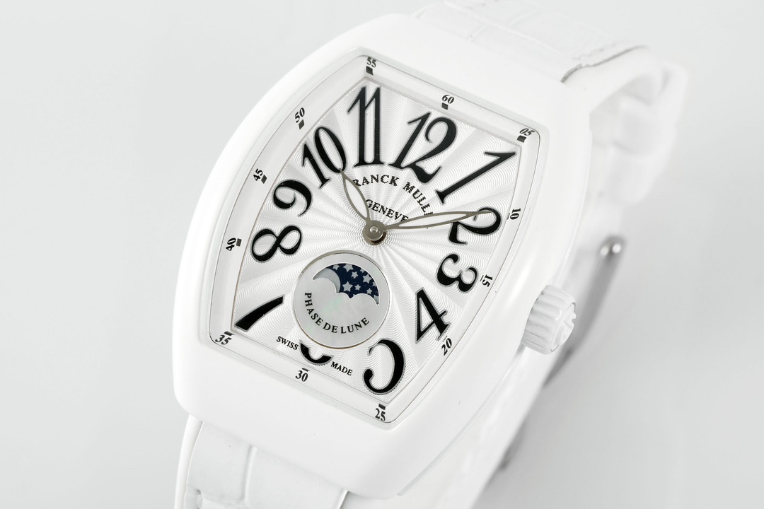 [TOP] Franck Muller V32 White Star Women's Watch 32mm-White