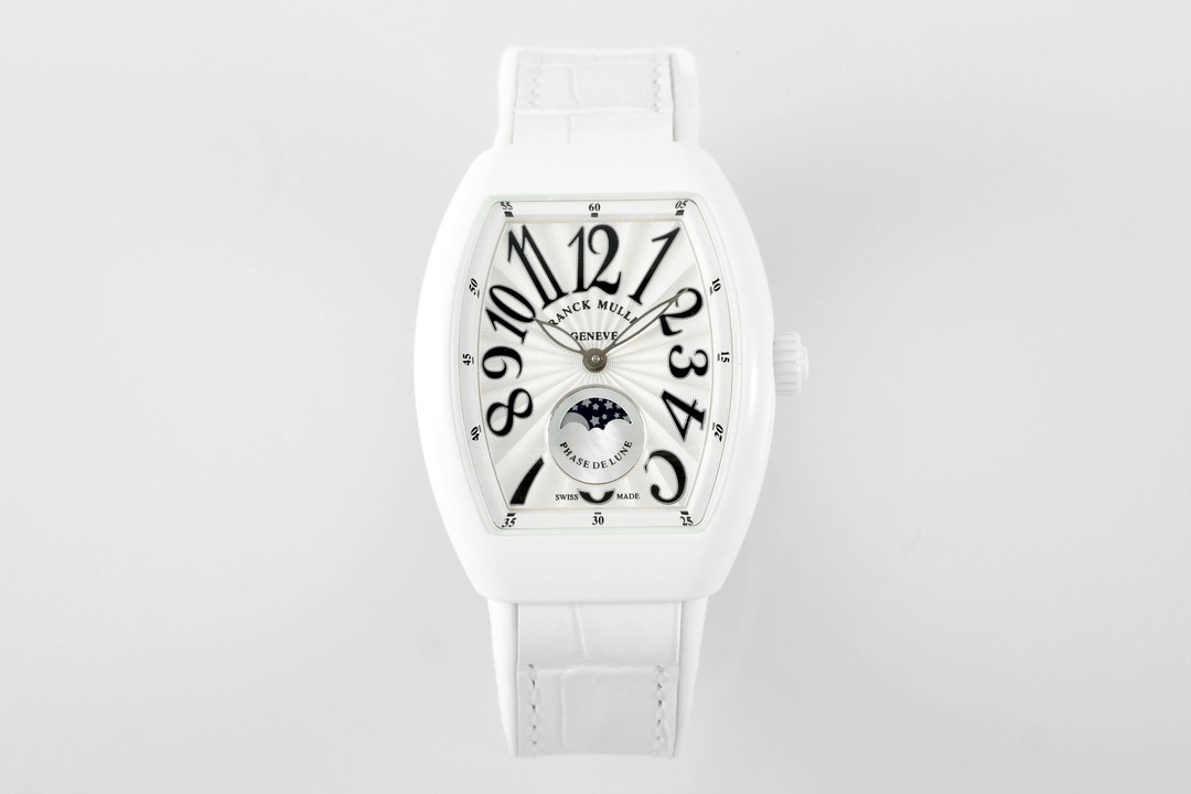 [TOP] Franck Muller V32 White Star Women's Watch 32mm-White