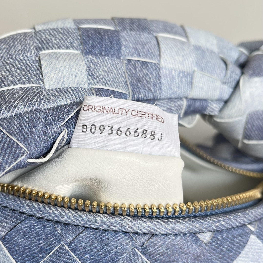 [TOP] Bottega Veneta BV Jodie Bag Teen 23*15*5cm - DenimBlue