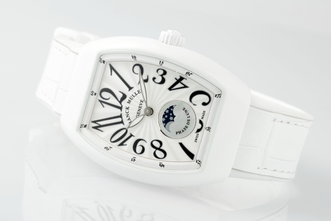 [TOP] Franck Muller V32 White Star Women's Watch 32mm-White