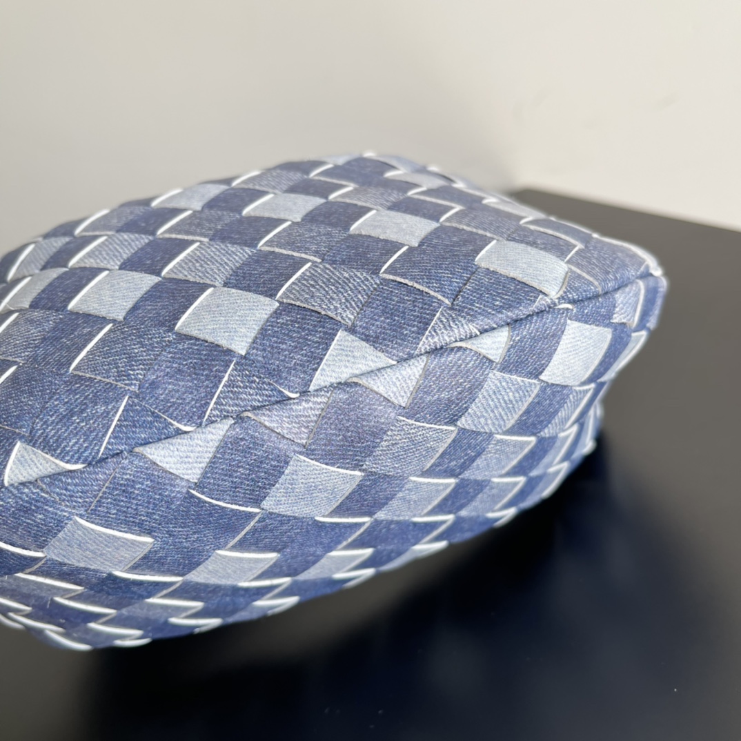 [TOP] Bottega Veneta BV Jodie Bag Teen 23*15*5cm - DenimBlue