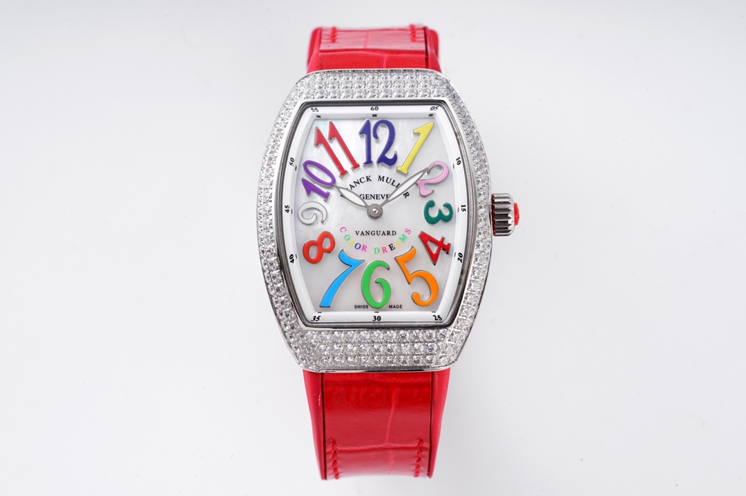 [TOP] Franck Muller Cintrée Curvex Color Dream Watch 32mm-8 Colors