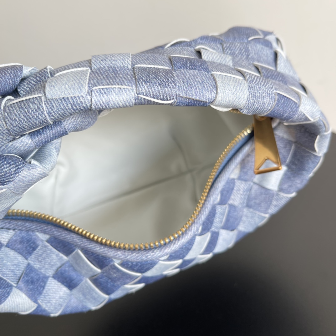 [TOP] Bottega Veneta BV Jodie Bag Teen 23*15*5cm - DenimBlue