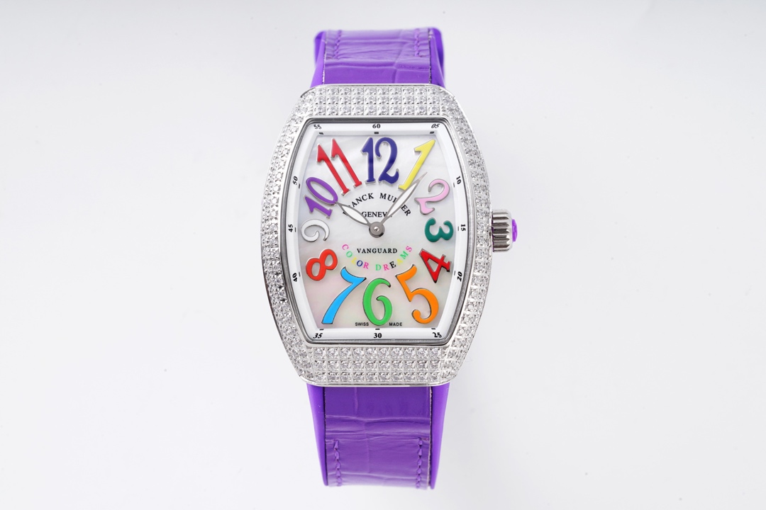 [TOP] Franck Muller Cintrée Curvex Color Dream Watch 32mm-8 Colors