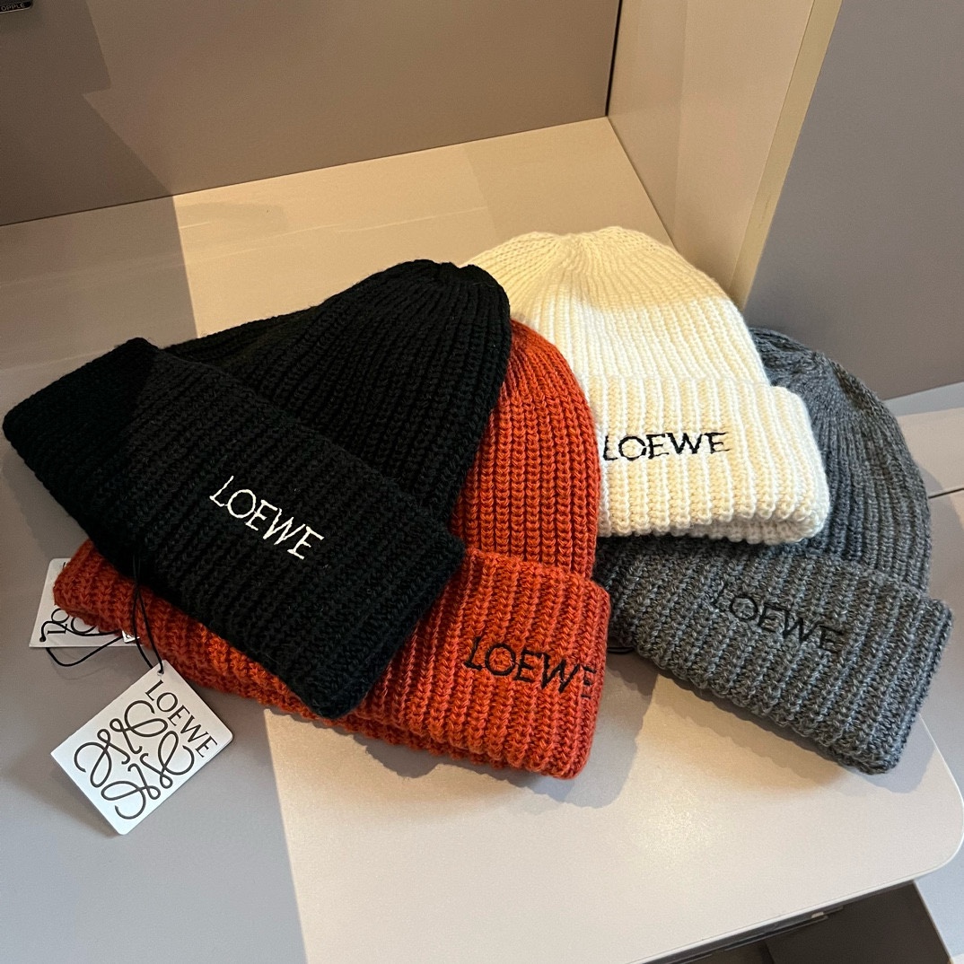 [TOP] LOEWE Knit Hat - 3 Color