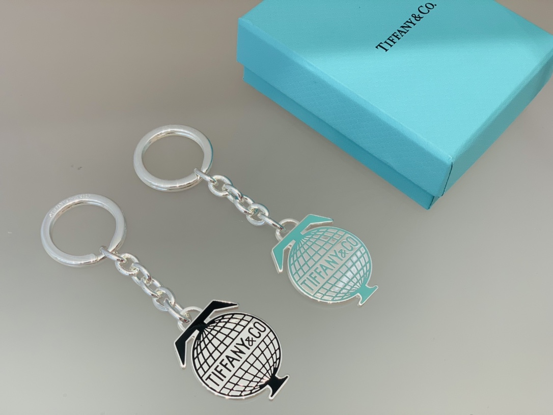 [TOP] Tiffany & Co. Earth Keychain-2 Colors