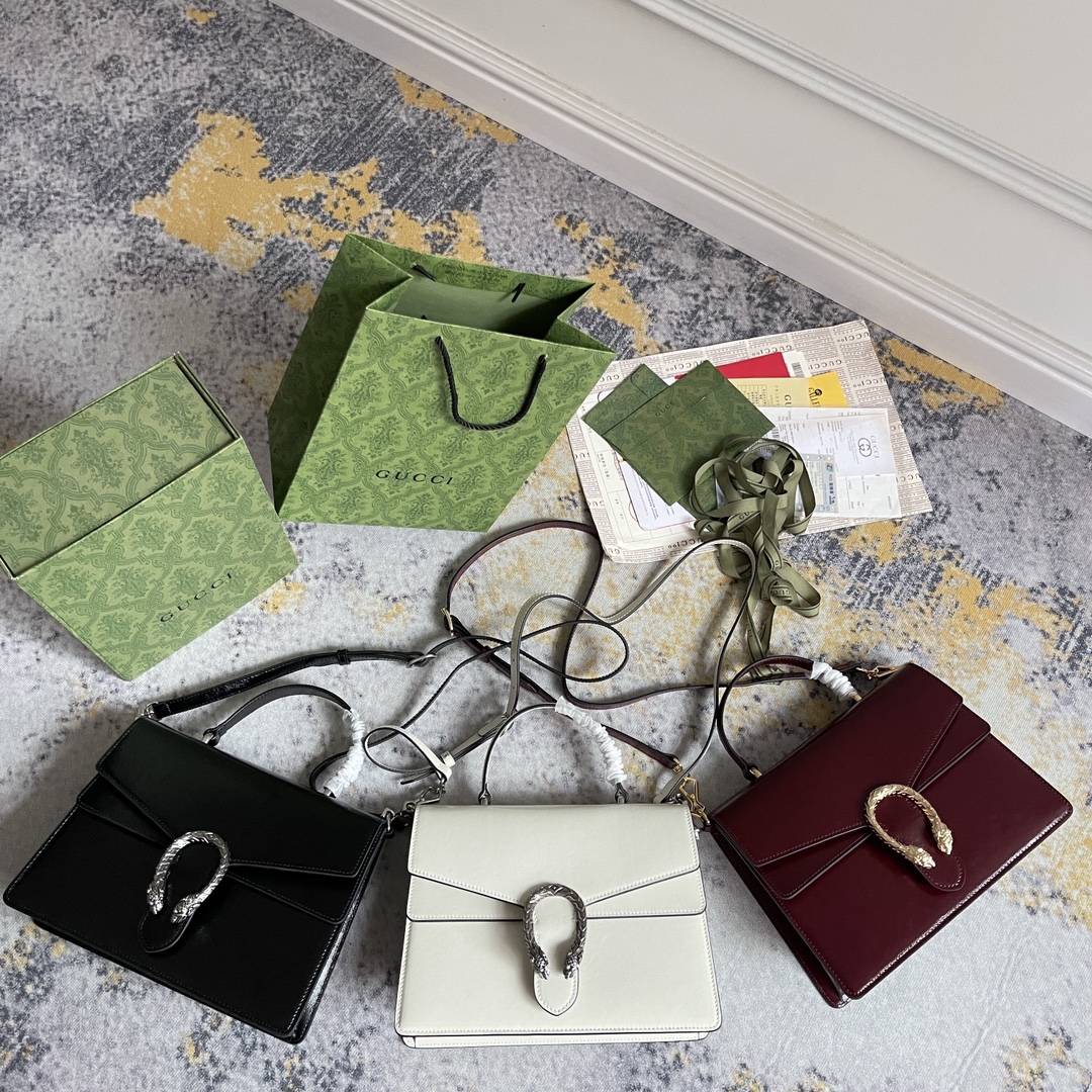 TOP] GUCCI Dionysus Top Handle Handbags 29X20X10.5cm - 3 Colors