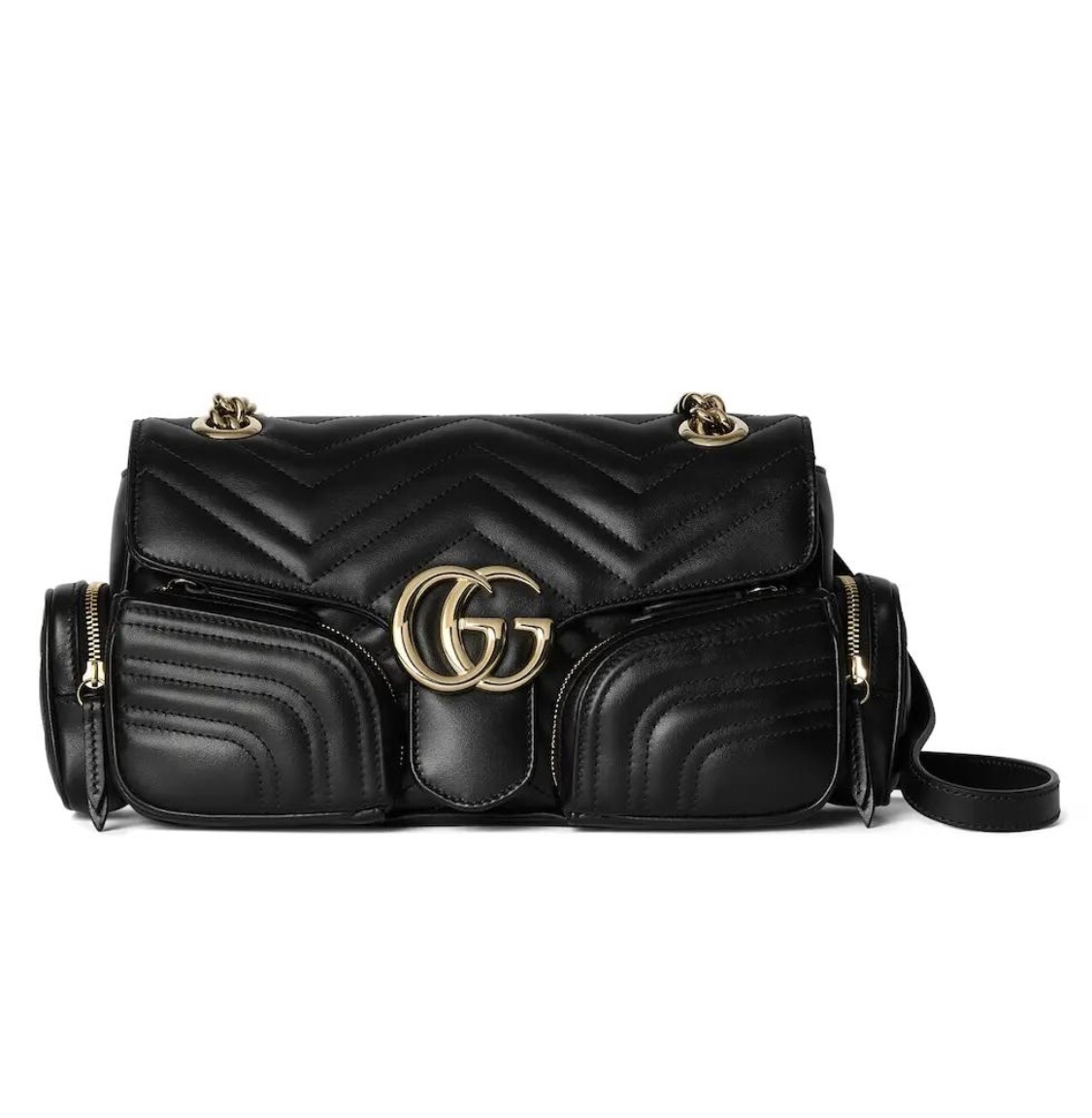 [TOP] GUCCI GG Marmont Multi-Pocket  Bag 25.5 X 15 X 7 cm - 3 Colors
