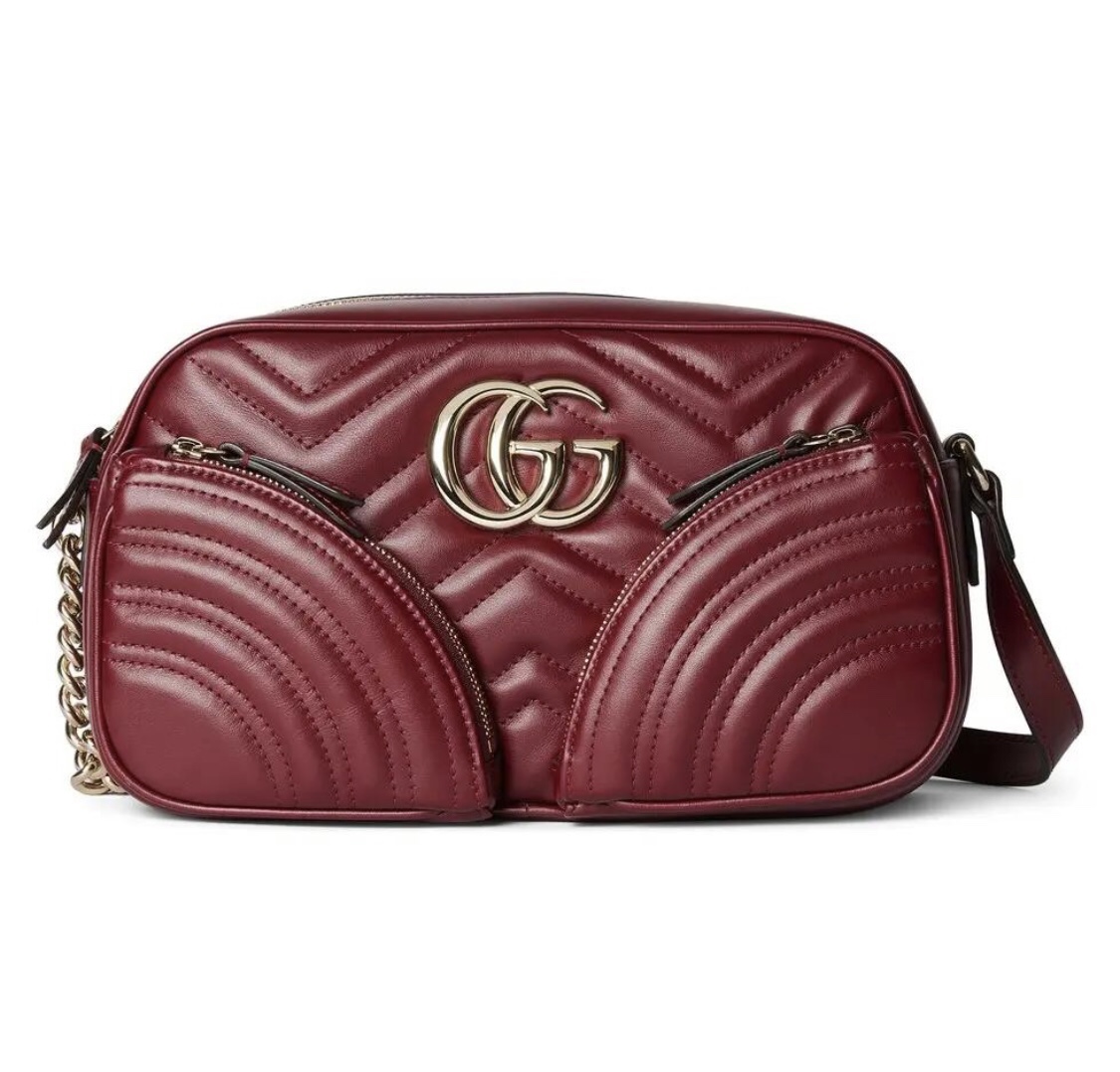 [TOP] GUCCI GG Marmont Bag 24.5X15X9cm - 3 Colors