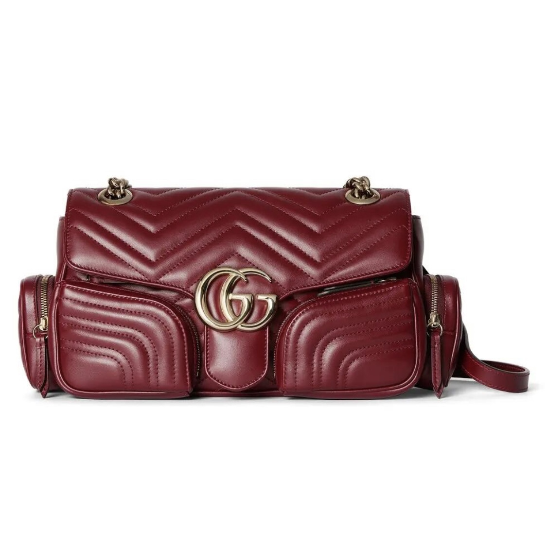 [TOP] GUCCI GG Marmont Multi-Pocket  Bag 25.5 X 15 X 7 cm - 3 Colors