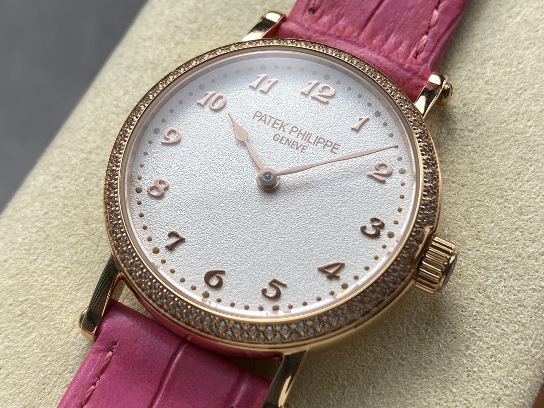 [TOP] Patek Philippe 7200R-001 Watch 34.6mm-Rose Pink