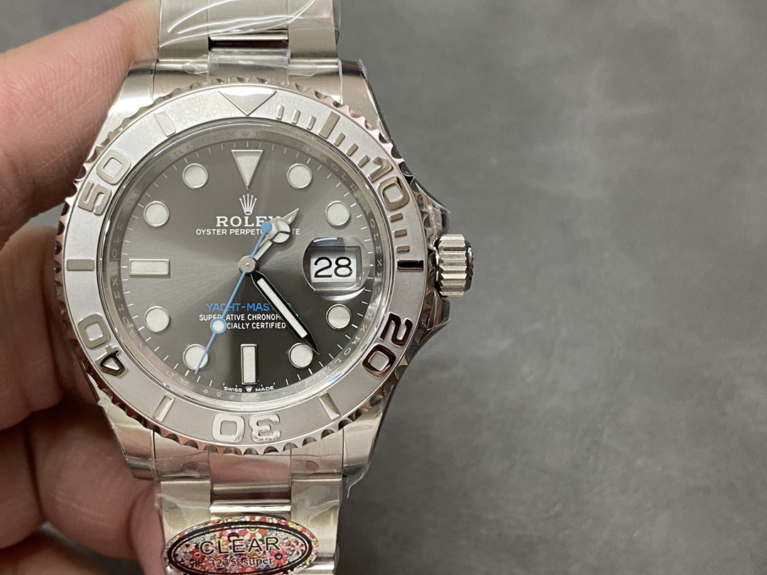 [TOP] ROLEX Yacht Master 126622 Slate Dial 40mm Watch-Sliver