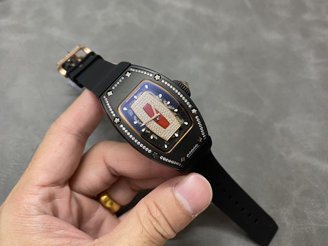 [TOP]Richard Mille RM07 32mm Watch -Black