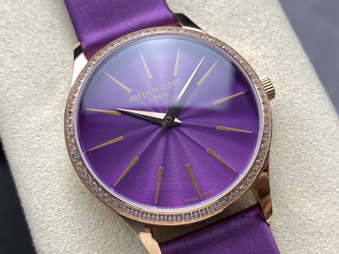 [TOP] Patek Philippe 4997/200R-001 Watch 35mm-Purple