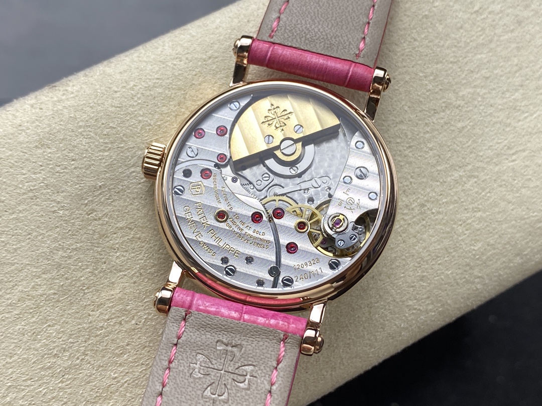 [TOP] Patek Philippe 7200R-001 Watch 34.6mm-Rose Pink