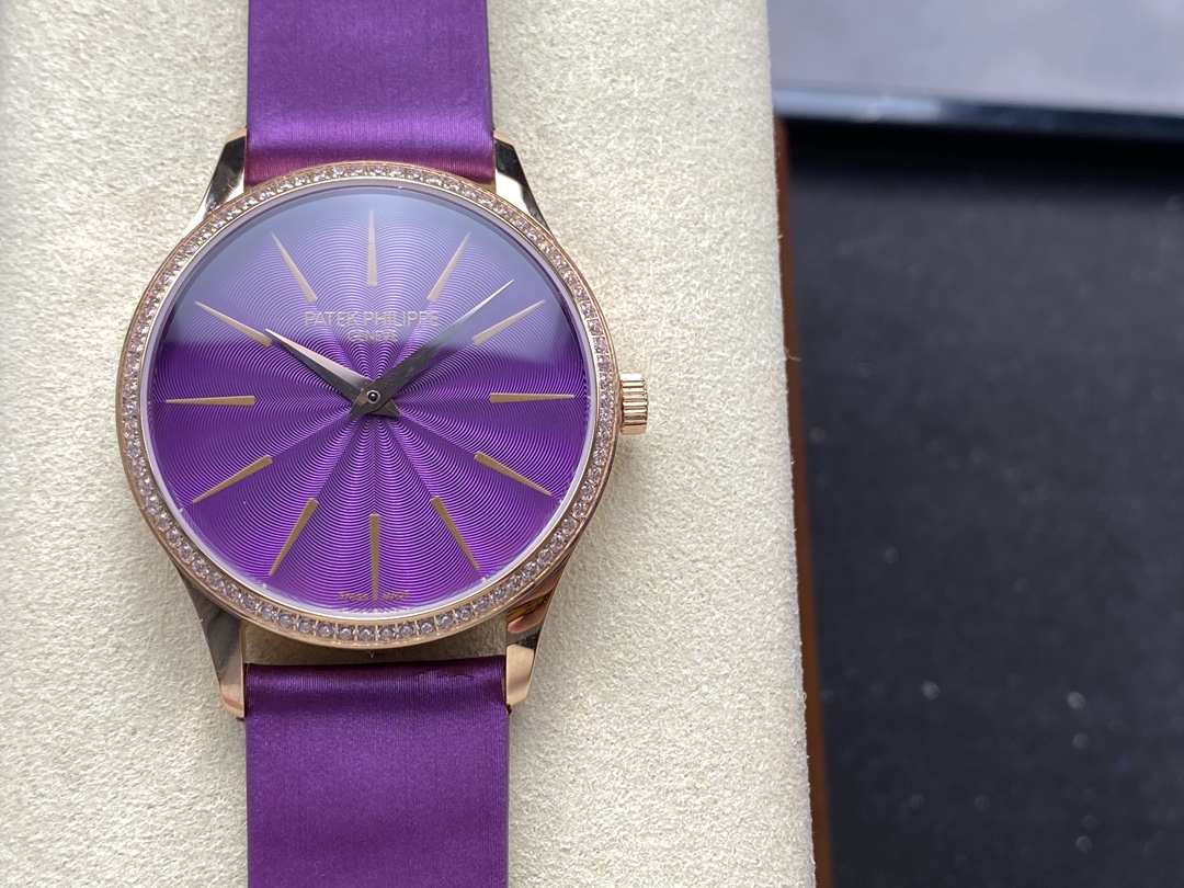 [TOP] Patek Philippe 4997/200R-001 Watch 35mm-Purple