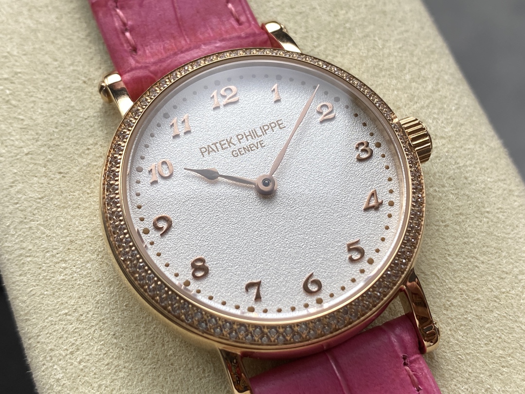 [TOP] Patek Philippe 7200R-001 Watch 34.6mm-Rose Pink