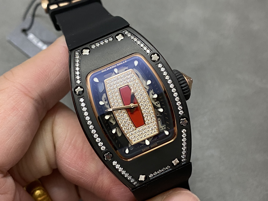 [TOP]Richard Mille RM07 32mm Watch -Black