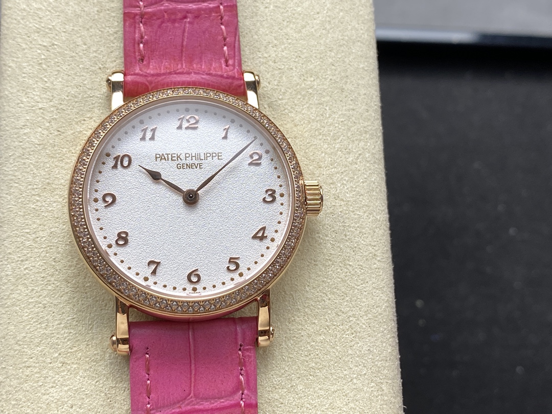 [TOP] Patek Philippe 7200R-001 Watch 34.6mm-Rose Pink