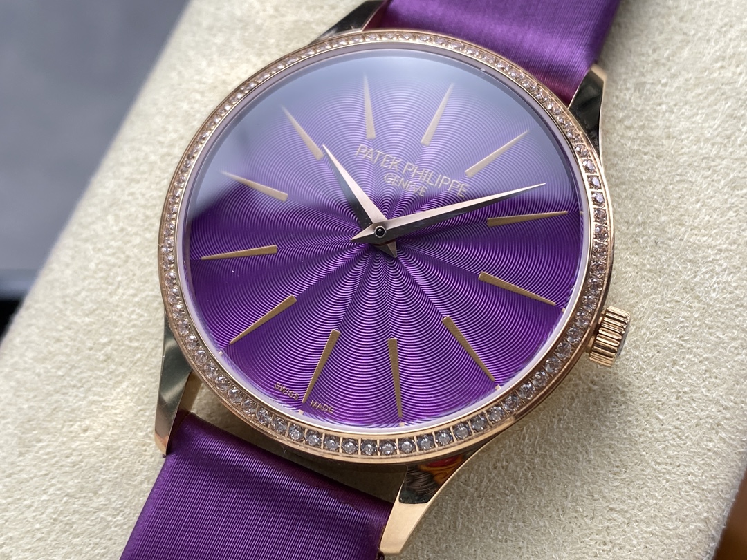 [TOP] Patek Philippe 4997/200R-001 Watch 35mm-Purple