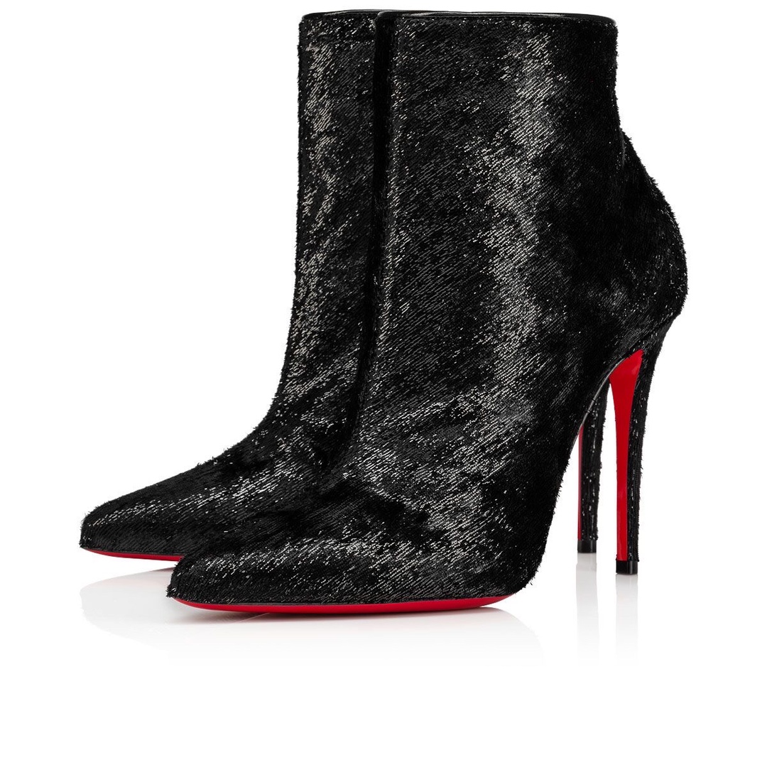 [TOP] Christian Louboutin So Kate Short Boots - Black