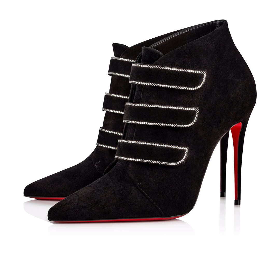 [TOP] Christian Louboutin Short Boots - Black