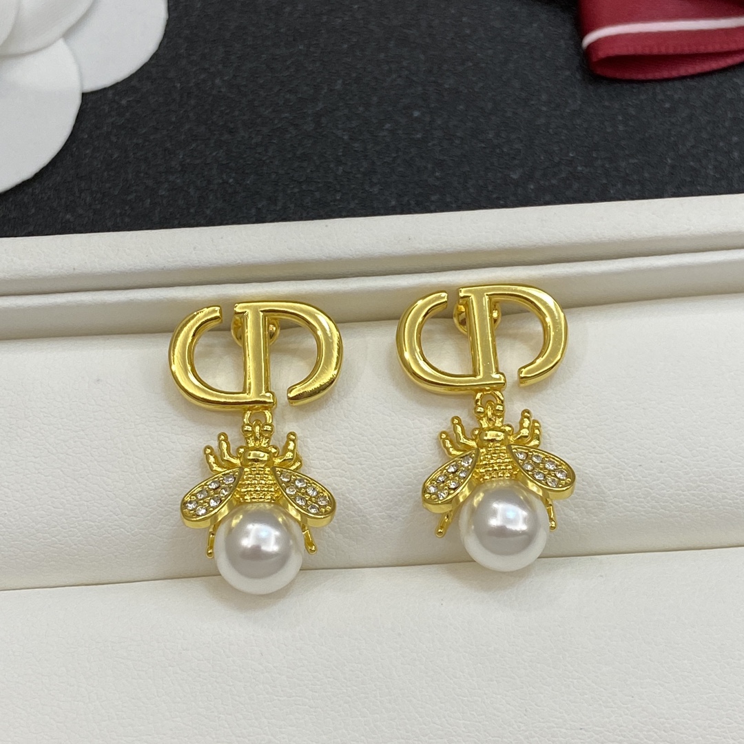 [TOP] Christian Dior Earring - 2 Colors