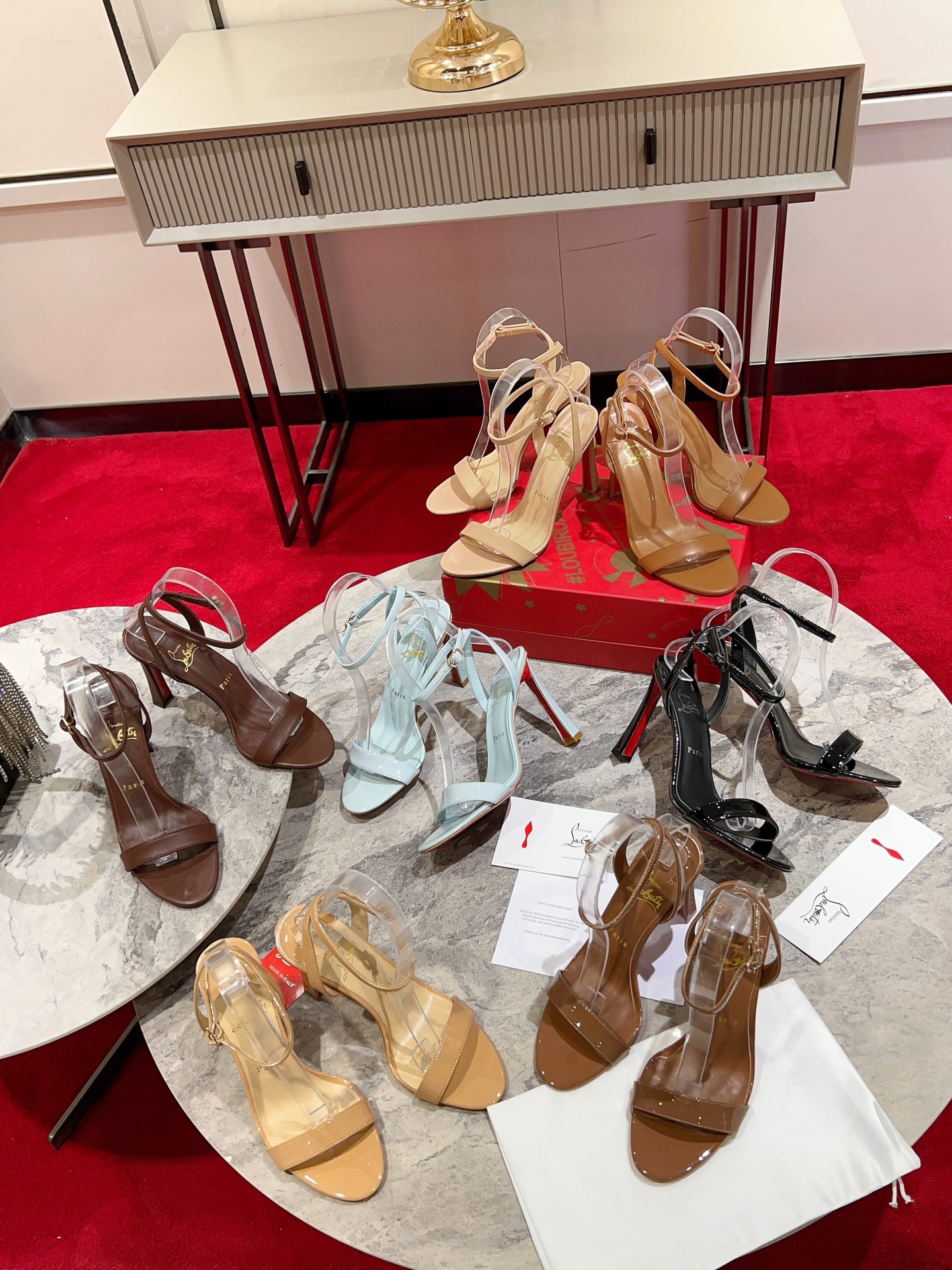 [TOP] Christian Louboutin Condora Queen High Heel Sandals - 7 Color