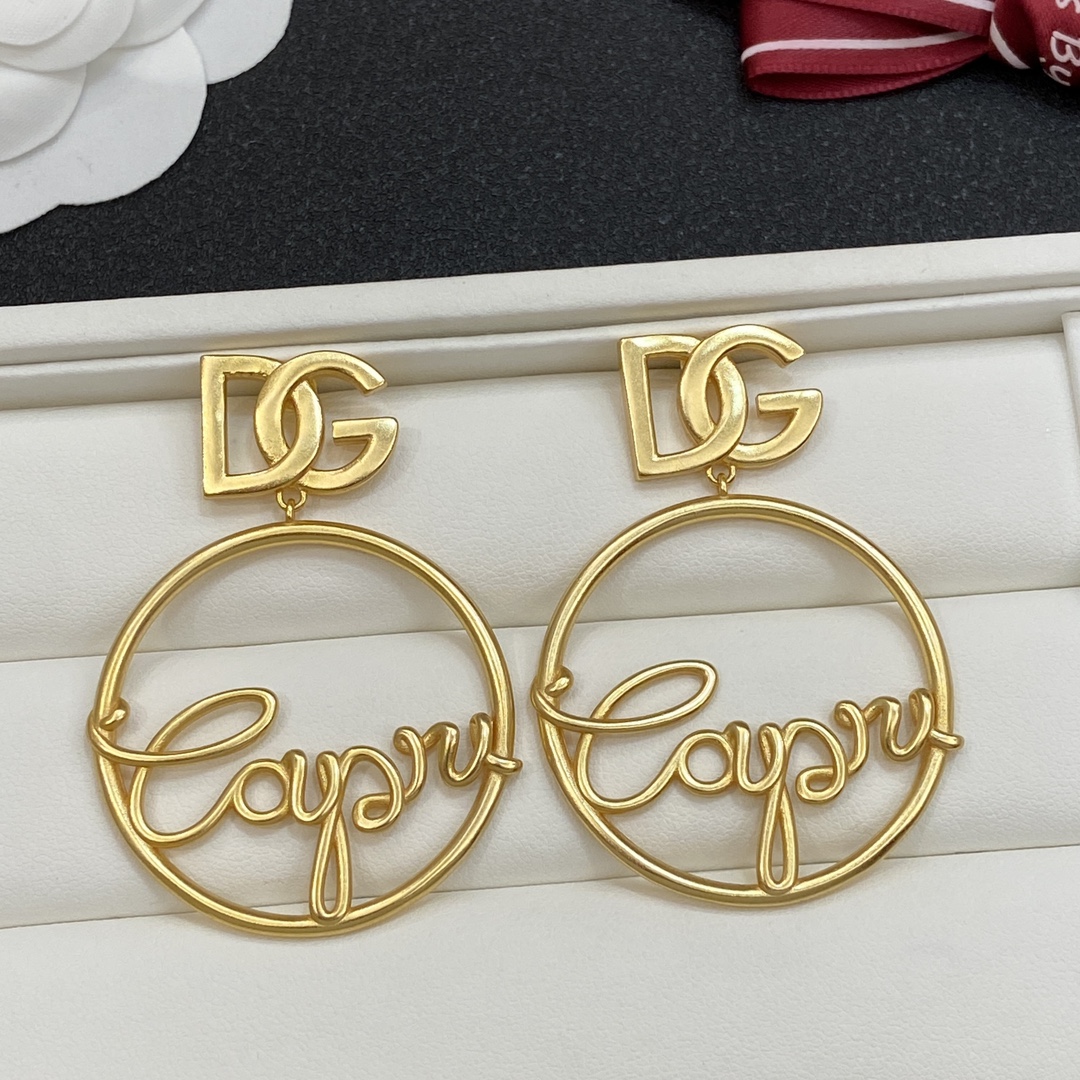 [TOP] Dolce & Gabbana D&G  Earrings - 2 Colour