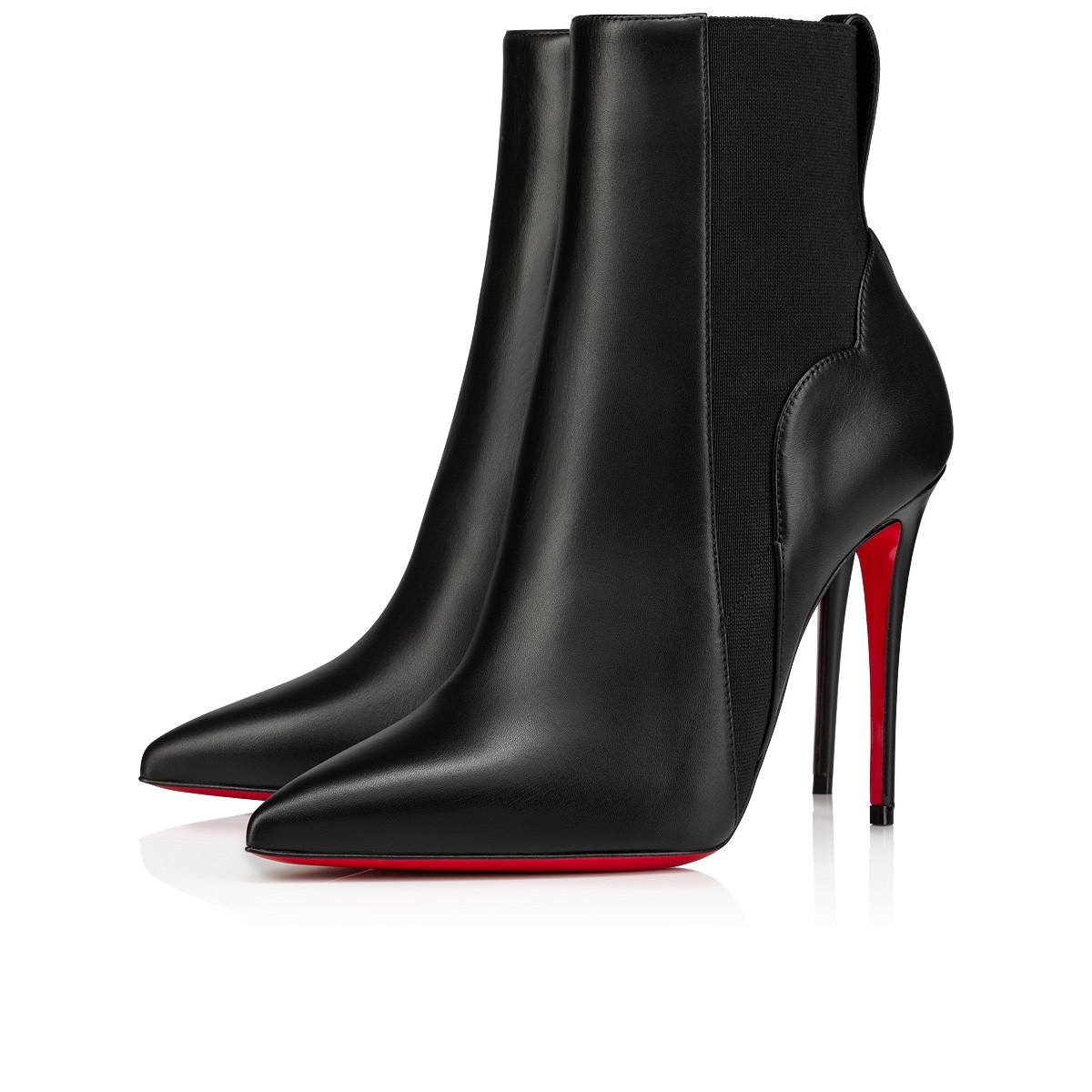 [TOP] Christian Louboutin Chelsea Chick Short Boots - Black
