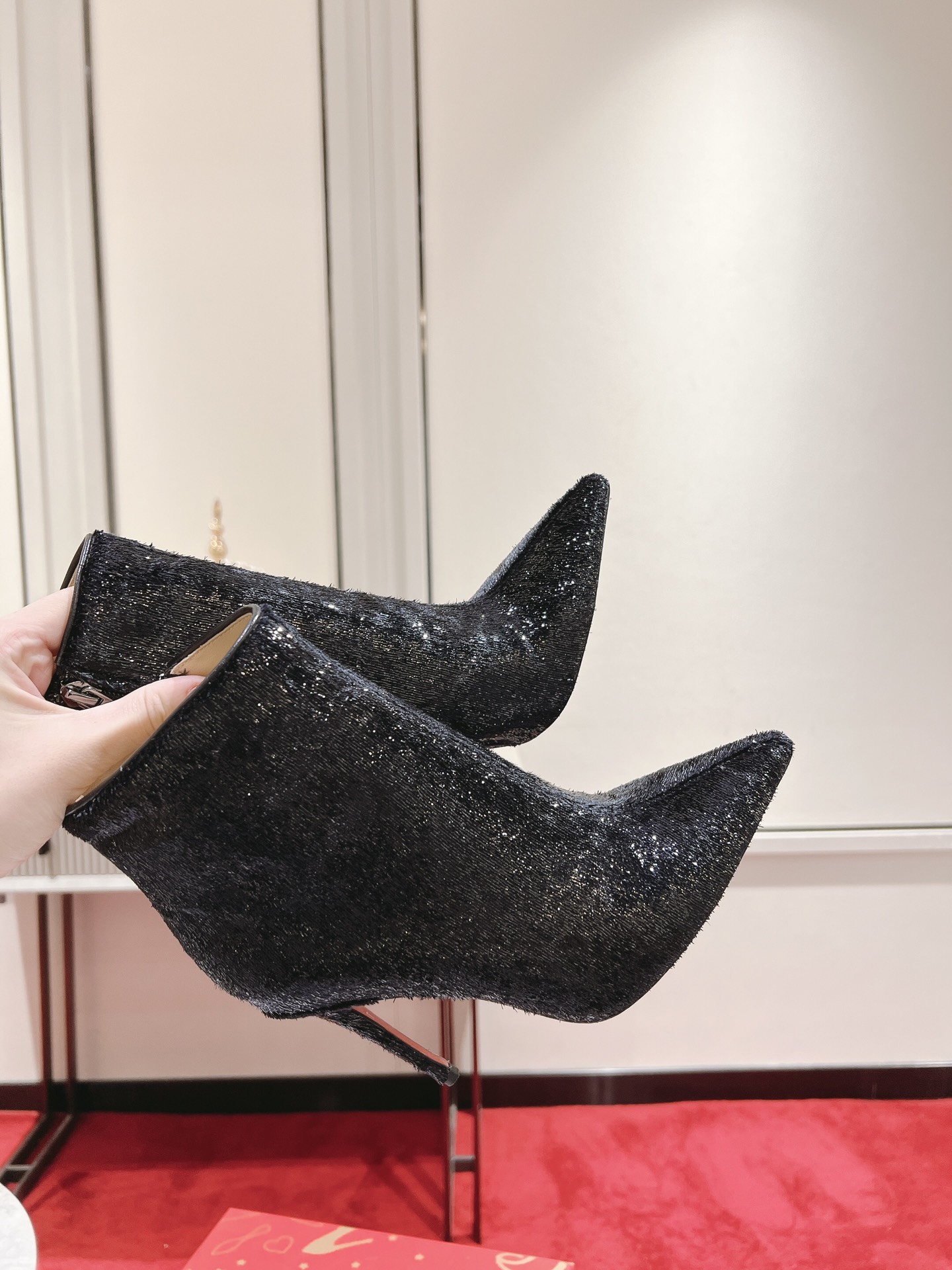 [TOP] Christian Louboutin So Kate Short Boots - Black