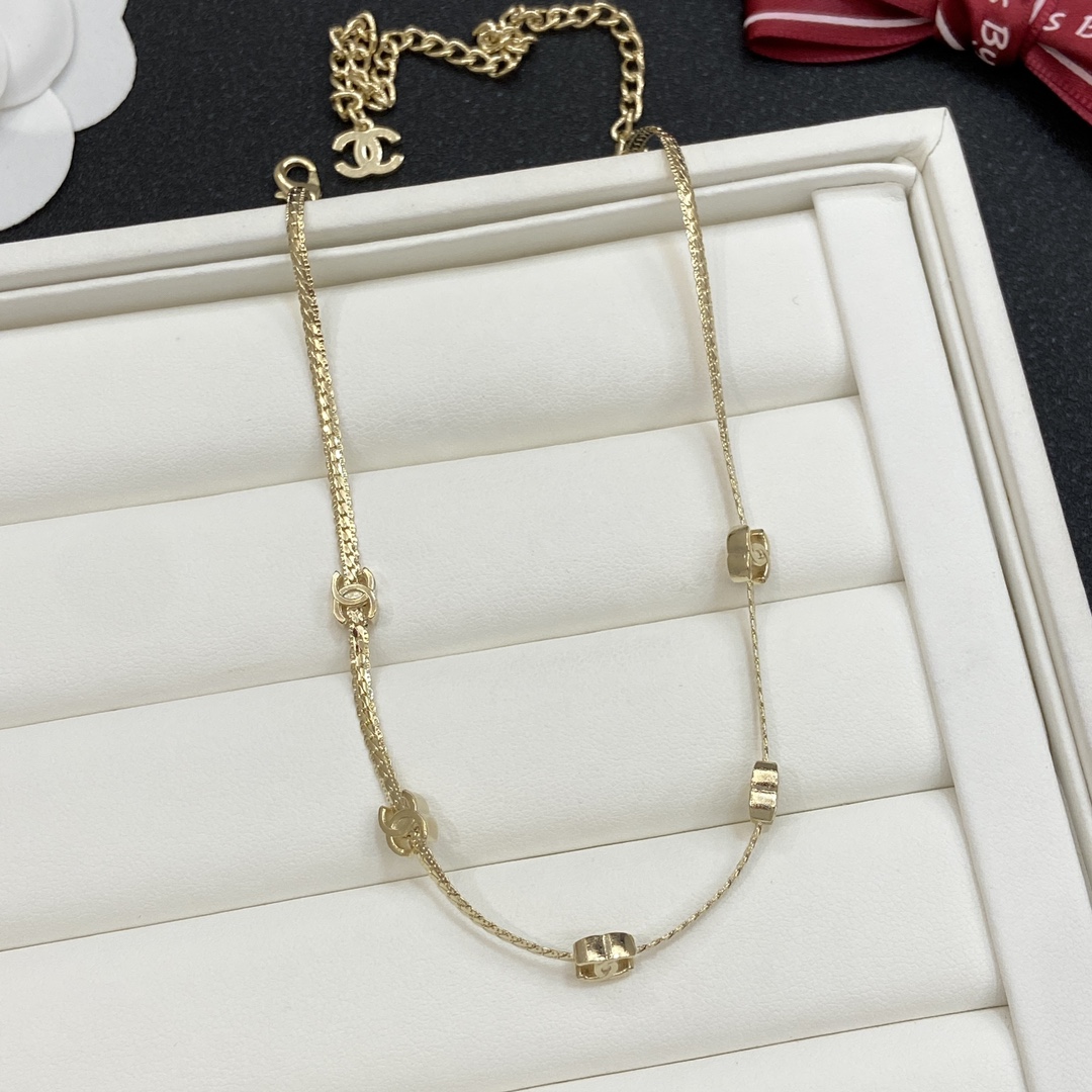 [TOP] CHANEL CC Necklace  - 2 Color