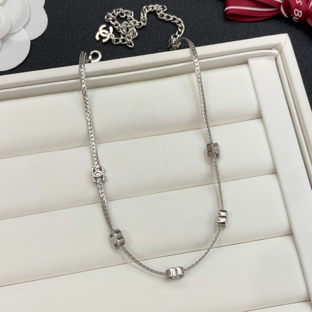 [TOP] CHANEL CC Necklace  - 2 Color