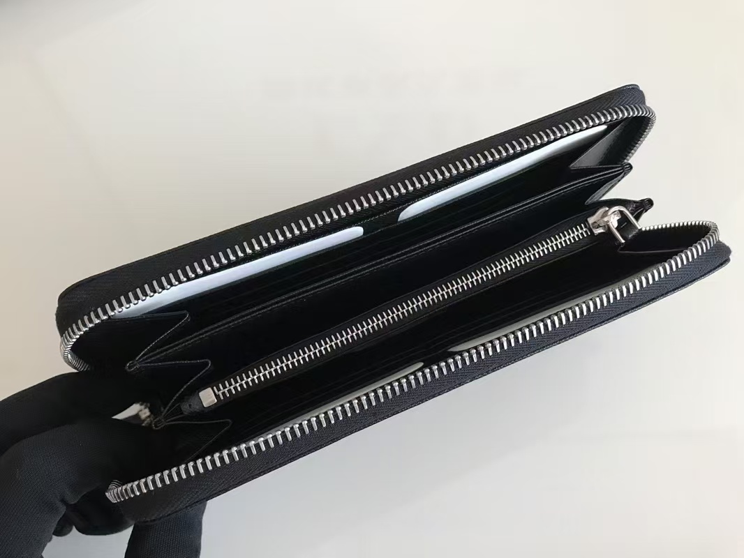 [TOP] PRADA Men's Wallet - Black