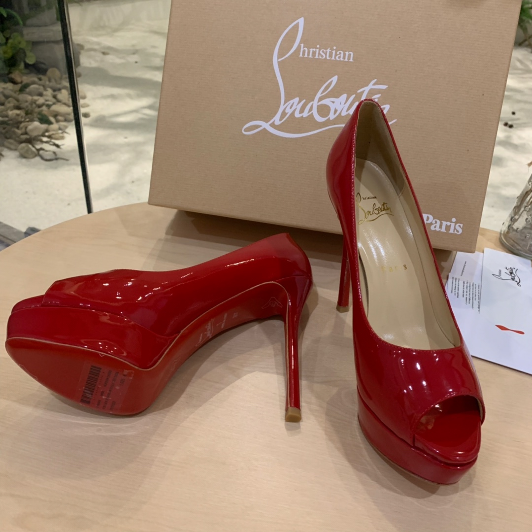 [TOP] Christian Louboutin 12.5cm High Heel Pumps - 3 Color