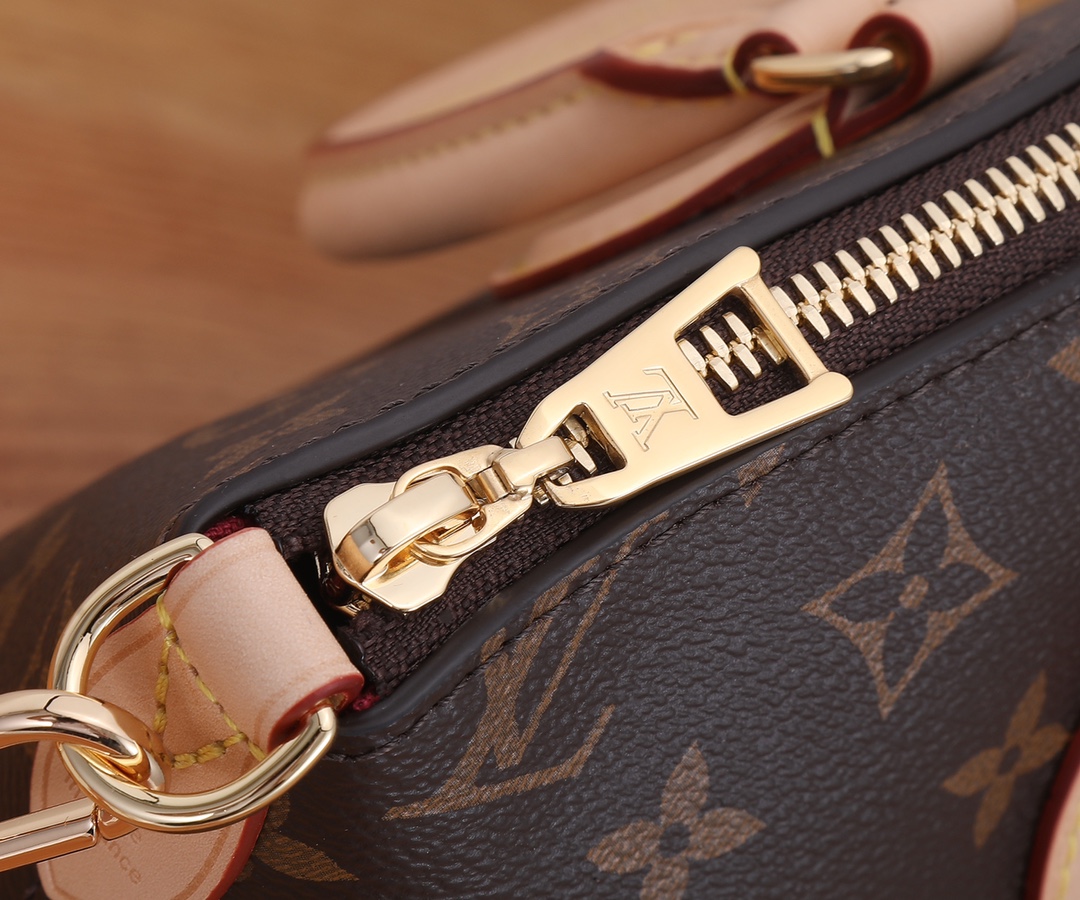 [TOP] Louis Vuitton LV Boetie NM PM Monogram Bag 25 x 23 x 14cm - Brown