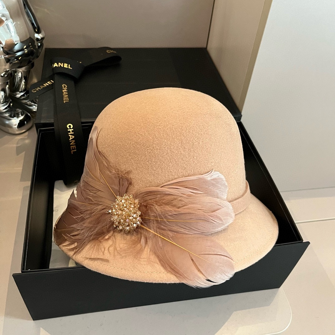 [TOP] Miu Miu Wool Hat - Pink