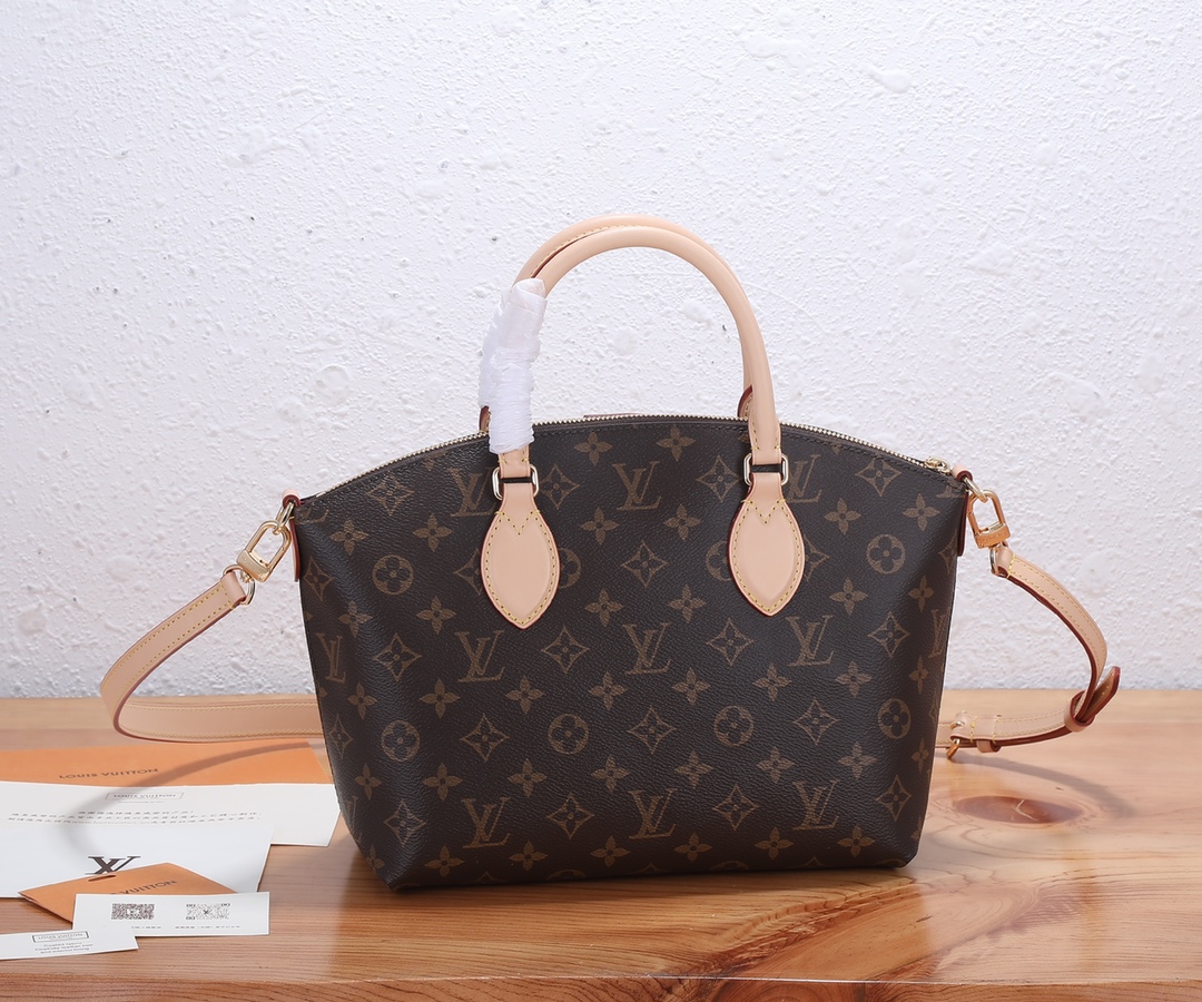 [TOP] Louis Vuitton LV Boetie NM PM Monogram Bag 25 x 23 x 14cm - Brown