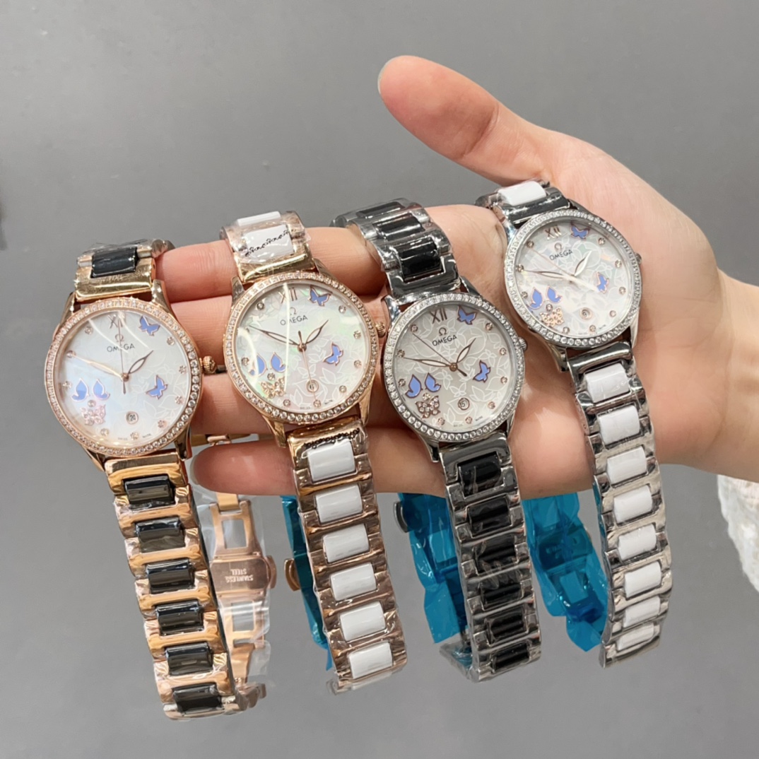 [TOP] OMEGA De Ville Prestige Watch 38mm-4 Colors