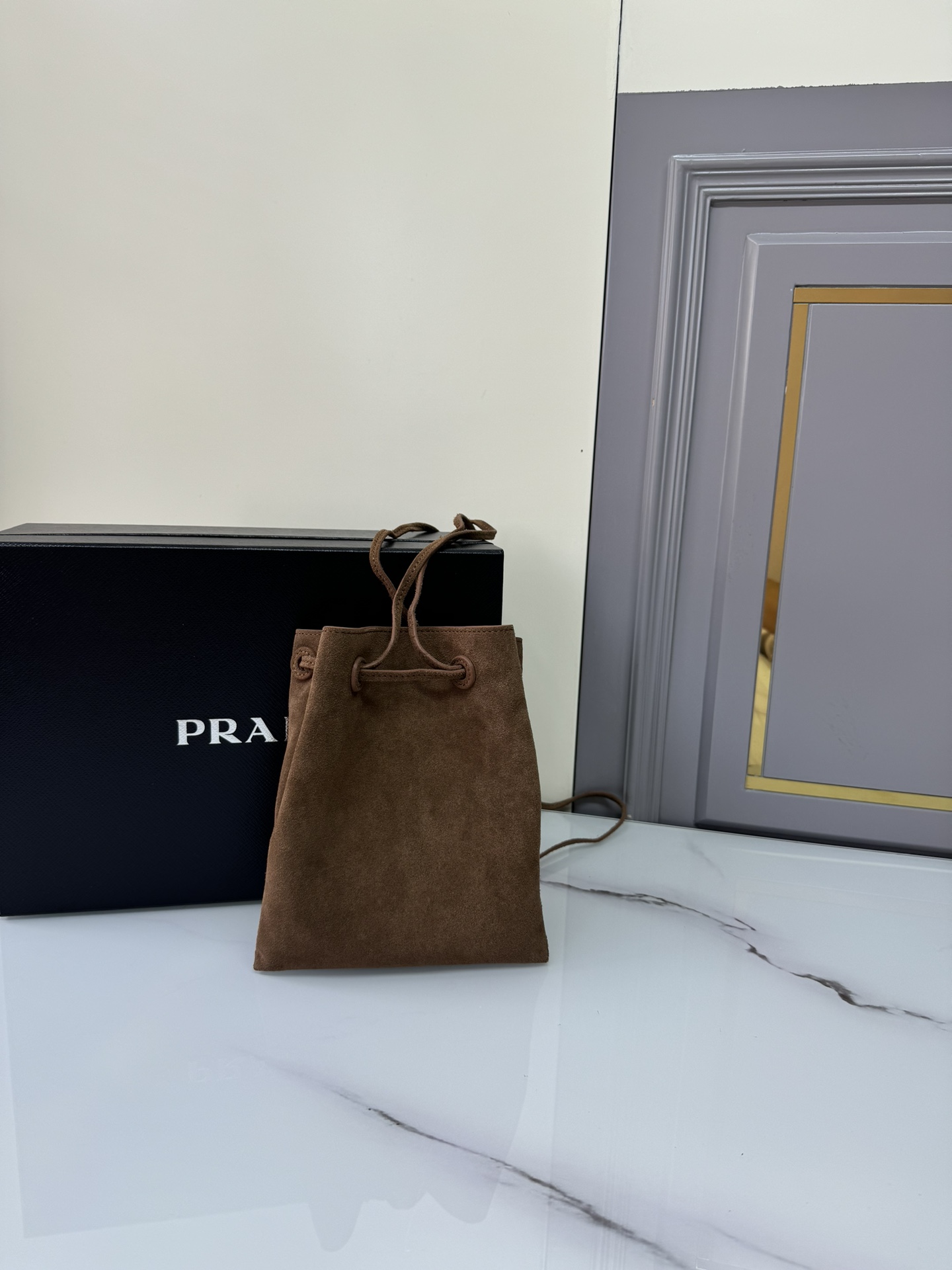 [TOP] PRADA Mini Diagonal Bag 17*20cm - 2 Colour