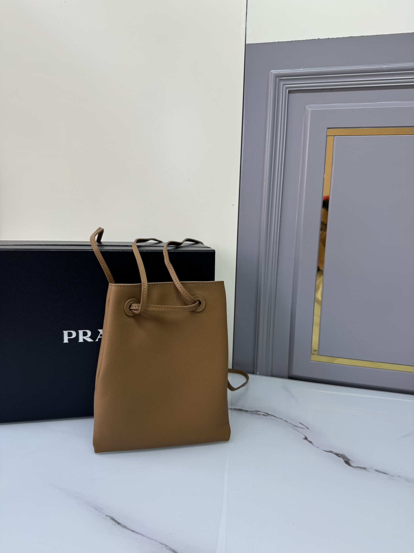 [TOP] PRADA Mini Diagonal Bag 17*20cm - 2 Colour
