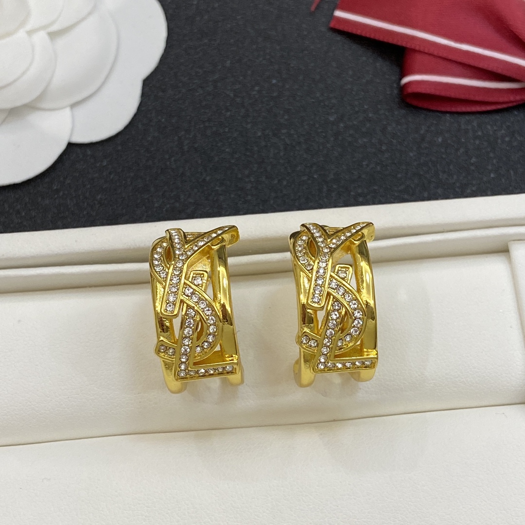 [TOP] Yves Saint Laurent YSL Earrings - 4 Color