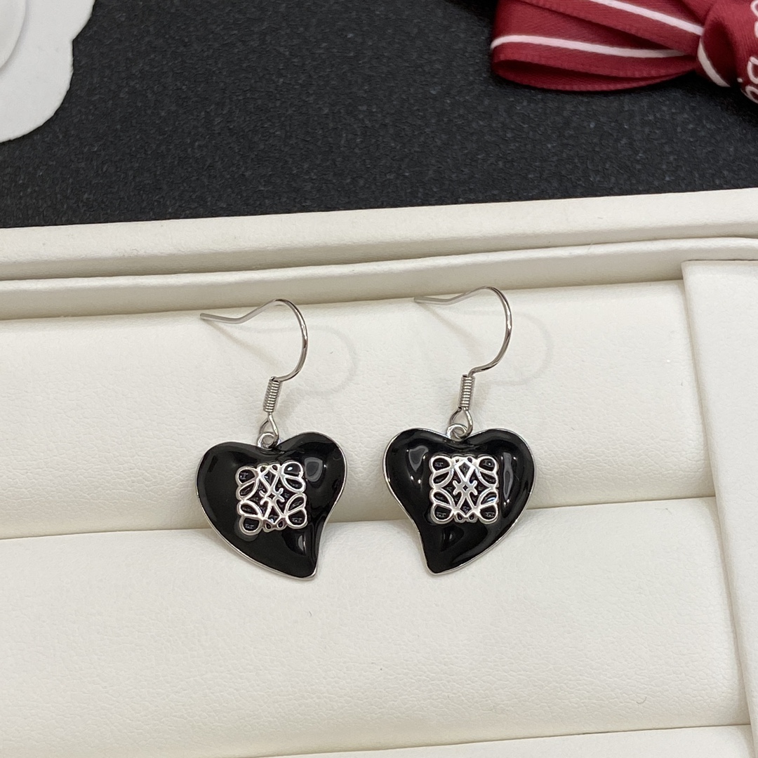 [TOP] LOEWE LOGO Earrings - 4 Colour