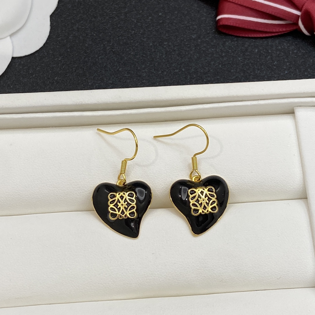 [TOP] LOEWE LOGO Earrings - 4 Colour