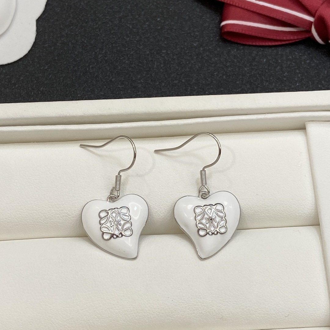 [TOP] LOEWE LOGO Earrings - 4 Colour